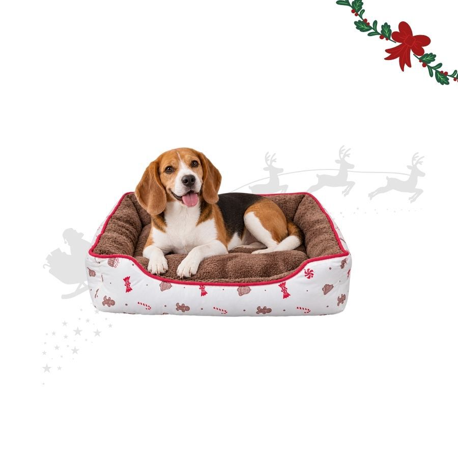 Wonder Christmas Cama Caramelo para perros, , large Imagen numero 1