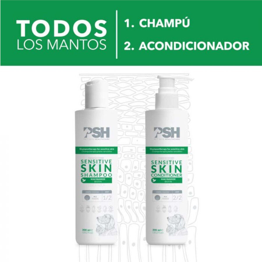 PSH Sensitive Skin Champú para perros y gatos thumbnail