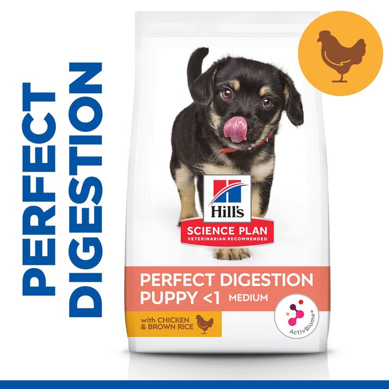 Hill&#039;s Science Plan Perfect Digestion Puppy Pollo pienso thumbnail