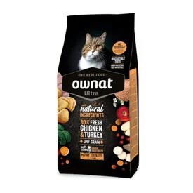 Ownat Ultra Mature Esterilizado Pienso Pollo y Pavo para gatos,  Ownat Ultra Mature Esterilizado Pienso Pollo y Pavo para gatos