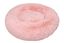 Leeby Cama Donut Antiestrés de Pelo Rosa para gatos, , large indicador imagen numero 1
