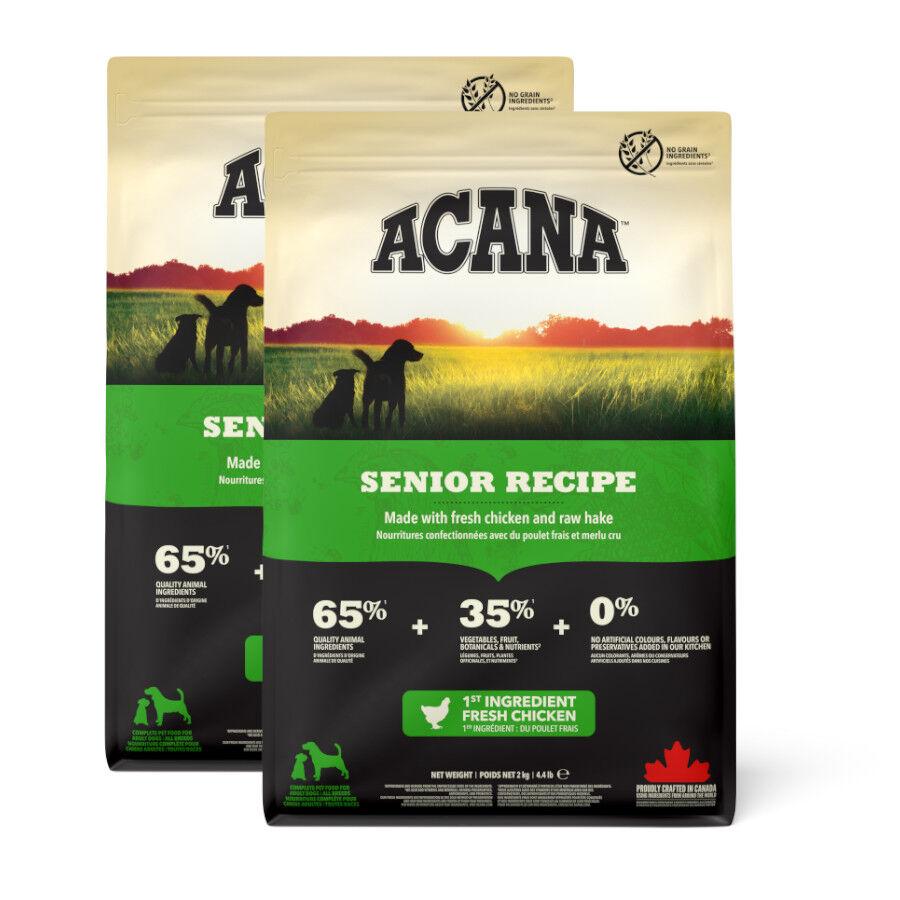 2 x 6 kg Acana Senior pienso para perros &iexcl;Pack ahorro!, , large Imagen numero 1