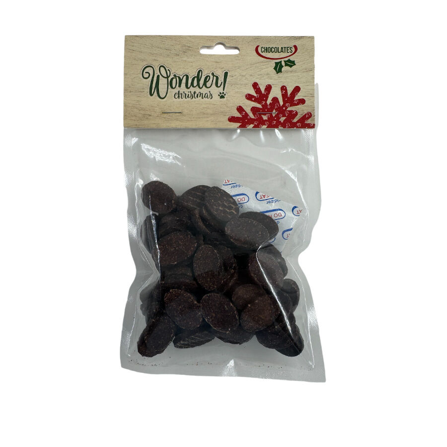 100 g Wonder Christmas Snack Chocolates para perros, , large Imagen numero 2