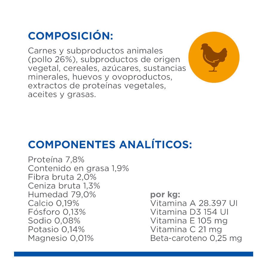 12 sobres x 85 g Hill's Science Plan Light Adult Pescado Azul y Pollo en Salsa sobre para gatos, , large Imagen numero 4