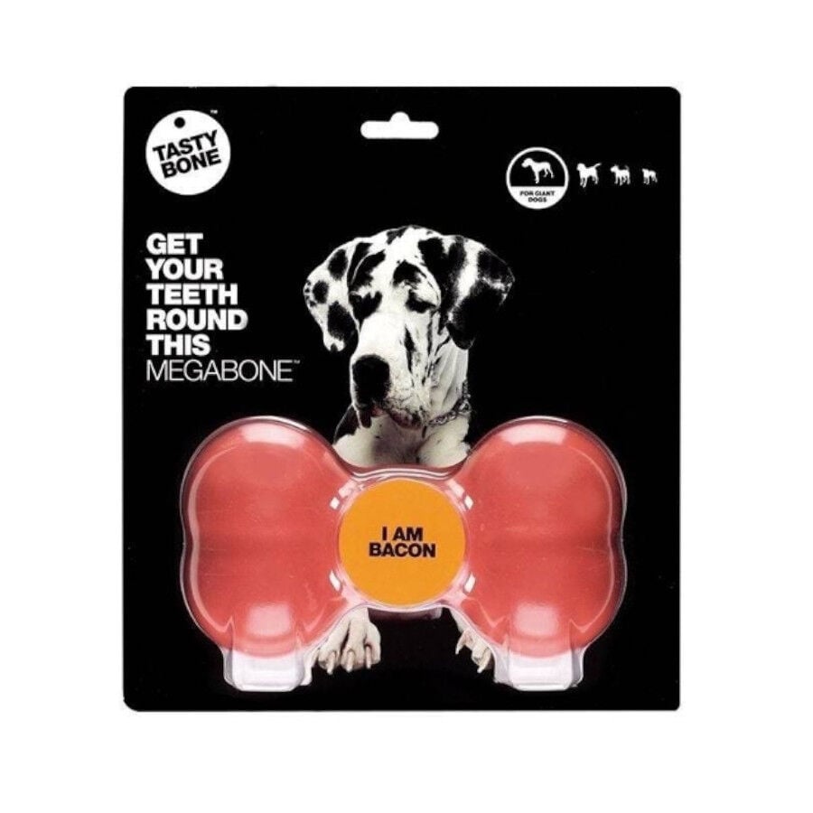 Tastybone Mordedor Bacon de Nylon para perros, , large Imagen numero 1
