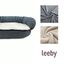 Leeby Sofá Ortopédico Viscoelástico Gris para perros, , large indicador imagen numero 4