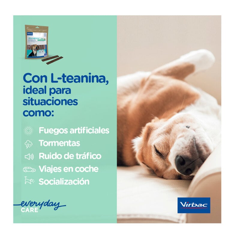 15 barritas Virbac Láminas Veggiedent Zen S para perros,  Imagen numero 6 15 barritas Virbac Láminas Veggiedent Zen S para perros, , large Imagen numero 6