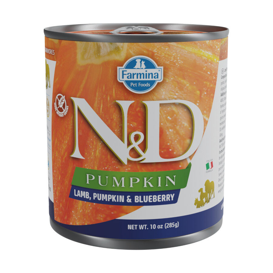 Farmina N&D Pollo, Cordero, Calabaza y Arándanos lata para perros