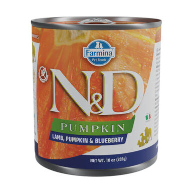 Farmina N&D Pollo, Cordero, Calabaza y Arándanos lata para perros