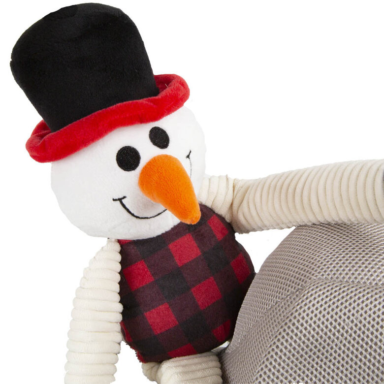 Wonder Christmas Muñeco de Nieve Alargado de peluche navideño para perros,  Imagen numero 2 Wonder Christmas Muñeco de Nieve Alargado de peluche navideño para perros, , large Imagen numero 2
