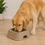 Leeby Comedero Cuadrado Taupe para perros, , large indicador imagen numero 1