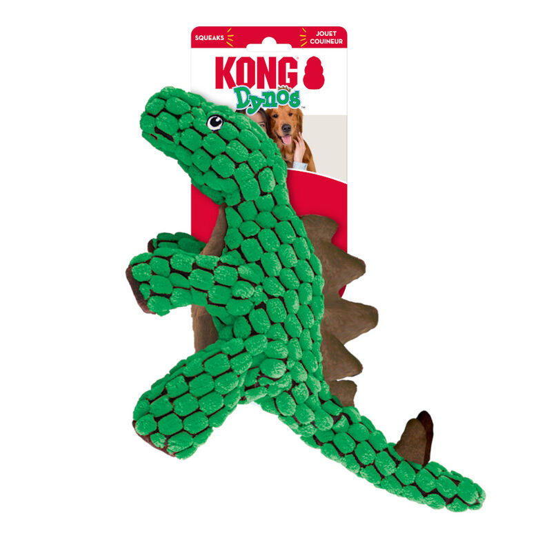 Kong Dynos Stegosaurus Verde Peluche para perros thumbnail