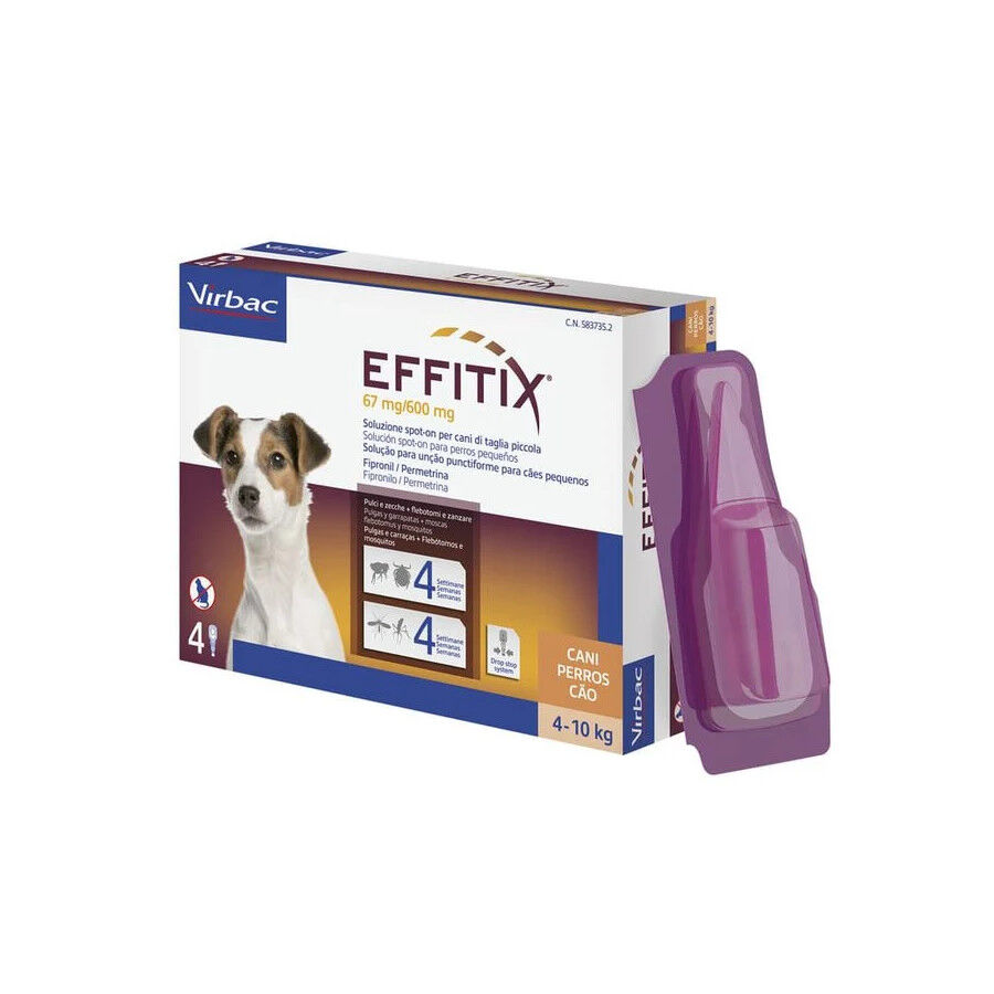 Effitix Antiparasitario en Pipetas para perros thumbnail