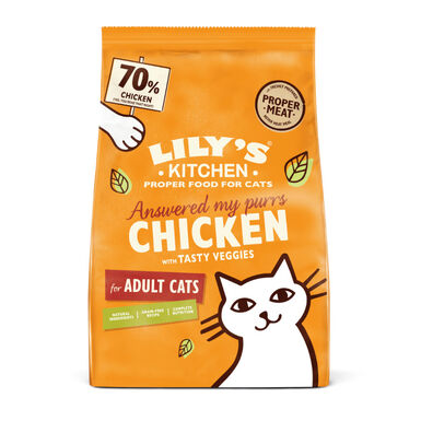 Lily’s Kitchen Grain Free Pollo pienso para gatos