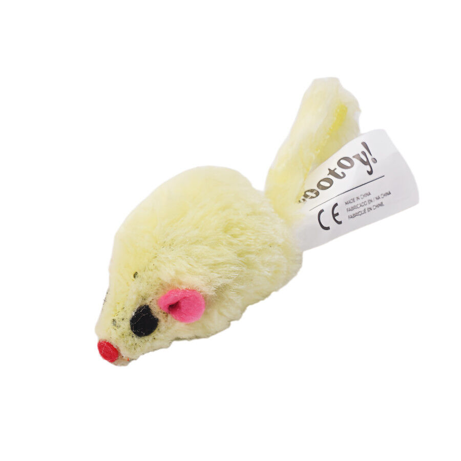 Tootoy! Rat&oacute;n de Peluche Colores Variados para gatos, , large Imagen numero 4