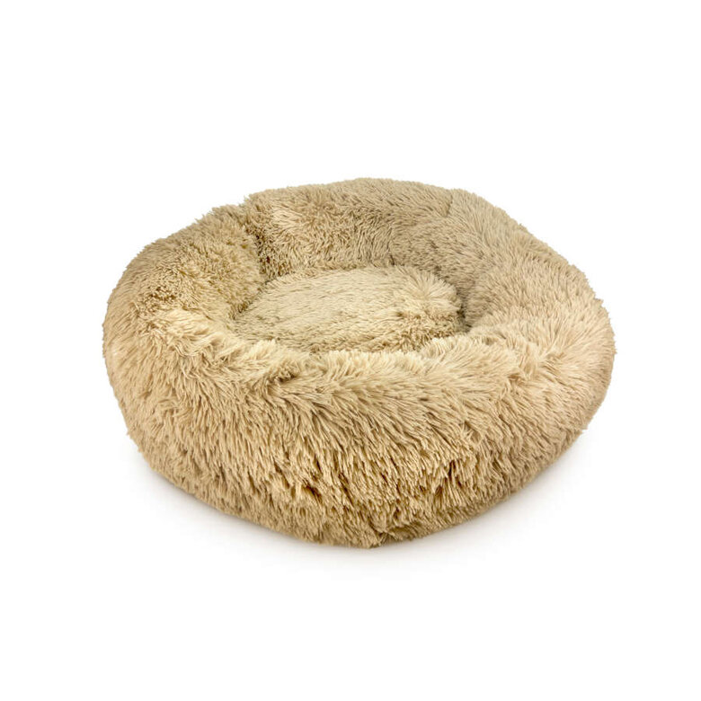 Dogzzz Fluffy Cama Marrón para perros, , large image number null