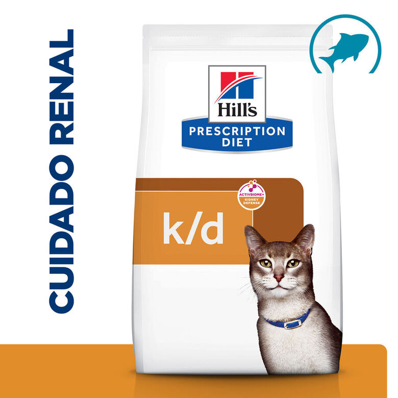 Hill&#039;s Prescription Diet kidney Care k/d Atún pienso para gato thumbnail