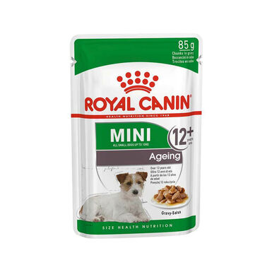 Royal Canin Mini +12 Ageing sobres en salsa para perros  