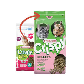 Versele-Laga Cripsy Pellets Pienso para chinchillas y deg&uacute;s