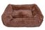 Leeby Cama Suave Antiestrés de Pelo Marrón para perros, , large indicador imagen numero 6