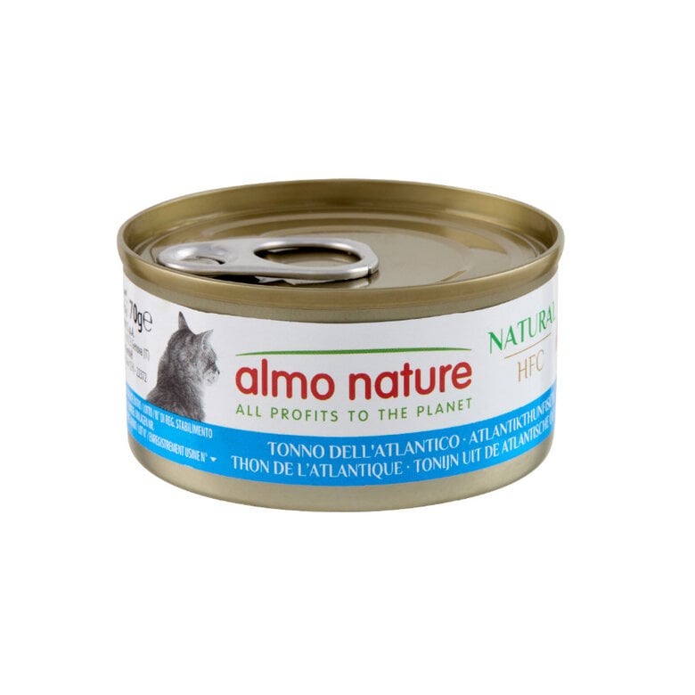 70 g Almo Nature HFC atún del Atlántico lata para gatos ,  Imagen numero 1 70 g Almo Nature HFC atún del Atlántico lata para gatos , , large Imagen numero 1