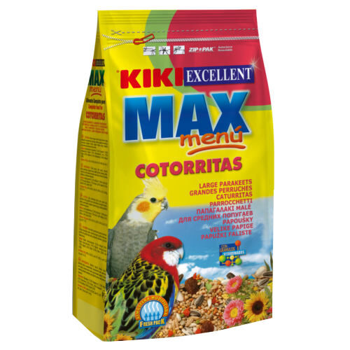 Kiki Max Men&uacute; alimento para p&aacute;jaros peque&ntilde;os Imagen numero 1