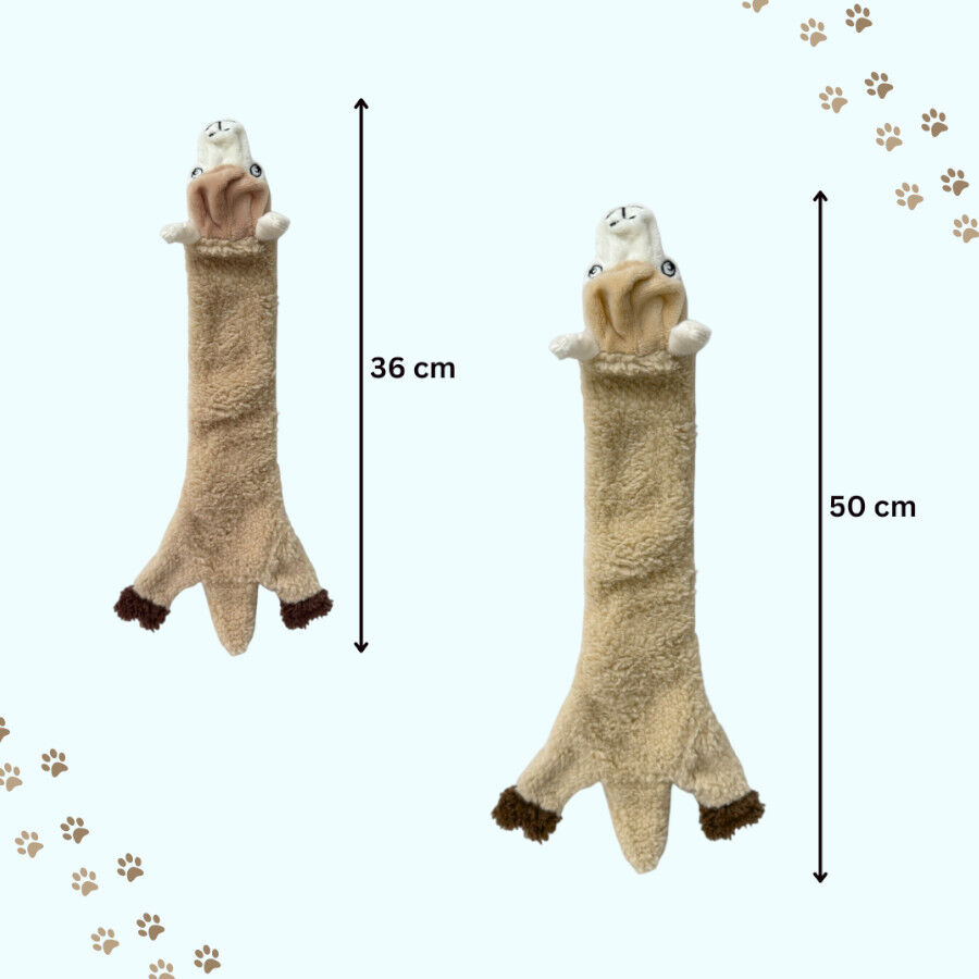 LOVE THE EARTH Peluche llama con sonido para perros, , large Imagen numero 3