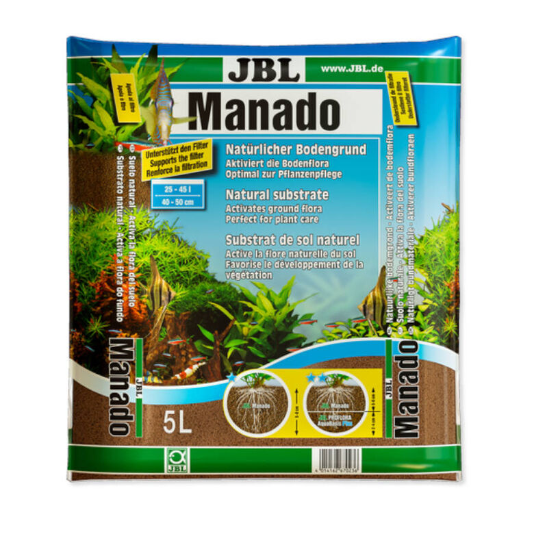 JBL Manado Sustrato natural para acuarios de agua dulce thumbnail