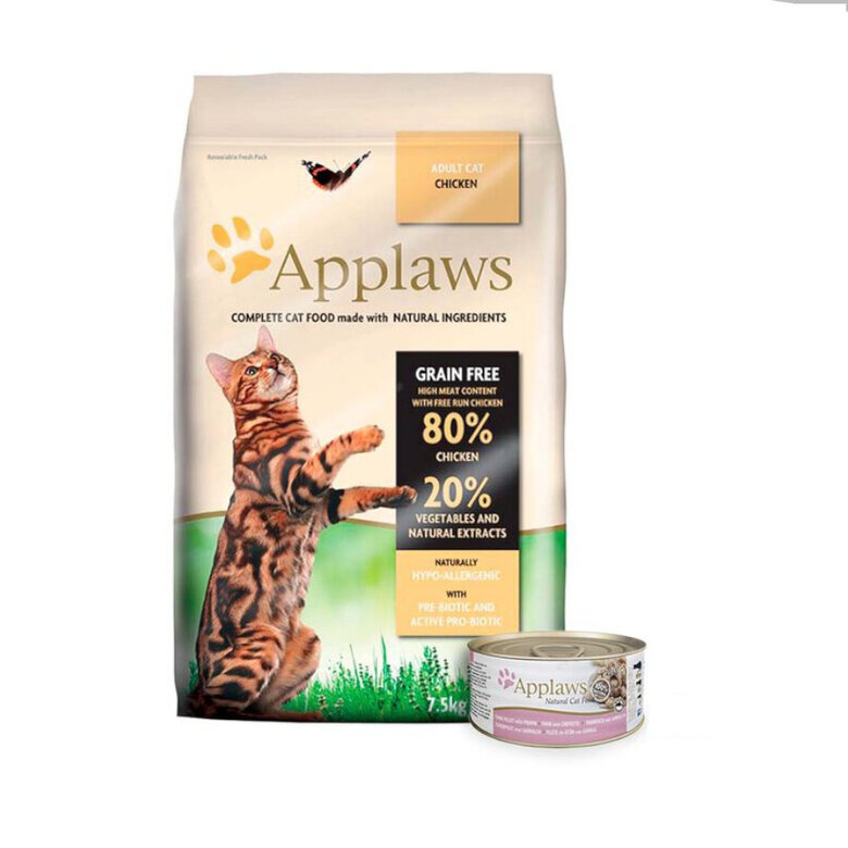 Pack comida gato grain free Applaws image number null