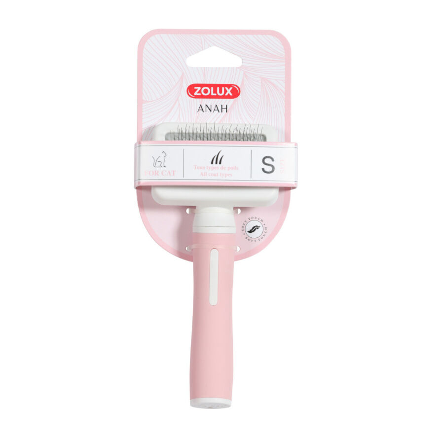 Zolux Anah Slicker Carda Suave para gatos thumbnail