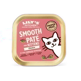 Lily's Kitchen Kitten Pollo en paté tarrina para gatos  