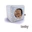 Leeby Cama Cueva Azul Claro para gatos, , large indicador imagen numero 2