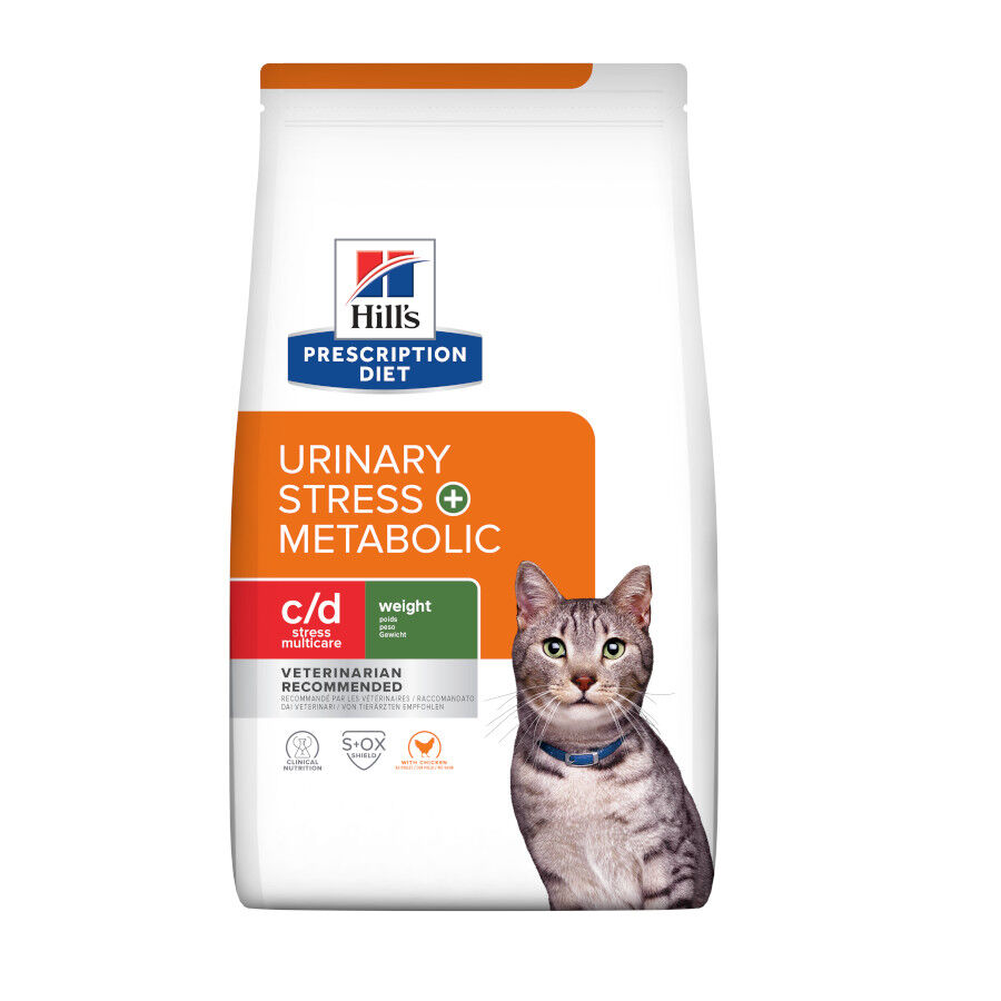 8 kg Hill's Prescription Diet Urinary Stress + Metabolic c/d pienso para gatos, , large Imagen numero 1