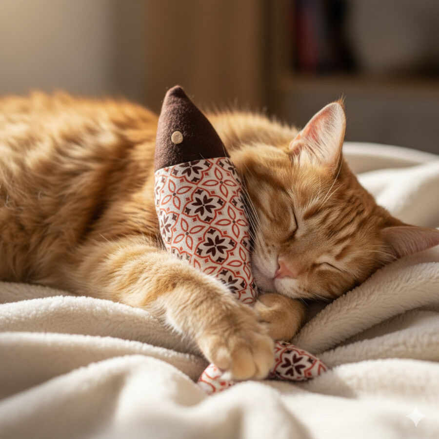 Tootoy! Peluche Pez con Catnip Estampado para gatos