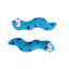 Tootoy! Pack de 2 Serpientes de Tela con Catnip Azules para gatos, , large indicador imagen numero 2