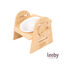 Leeby Comedero Elevado de Madera y Cer&aacute;mica para perros y gatos, , large indicador imagen numero 2