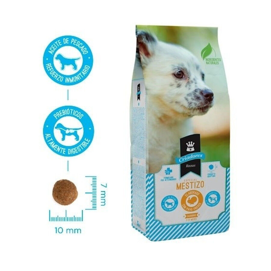3 kg Criadores Mestizo pienso para cachorros, , large Imagen numero 2