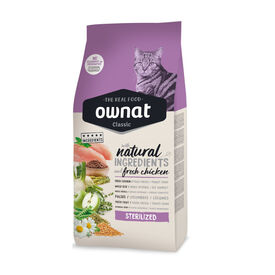 Ownat Classic Pienso Esterilizado para gatos,  Ownat Classic Pienso Esterilizado para gatos