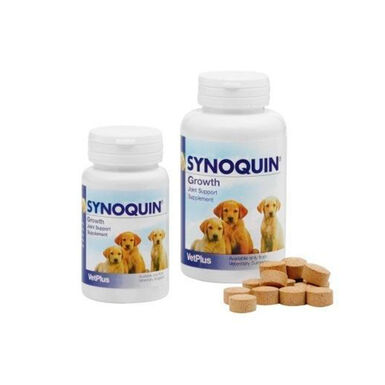 Vetplus Synoquin Condroprotector en Tabletas para cachorros  