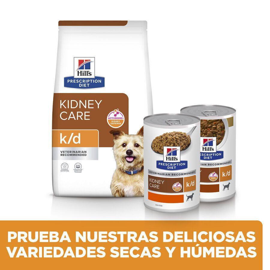Hill&#039;s Prescription Diet Kidney Care k/d Pollo y verduras en estofado lata para perros thumbnail