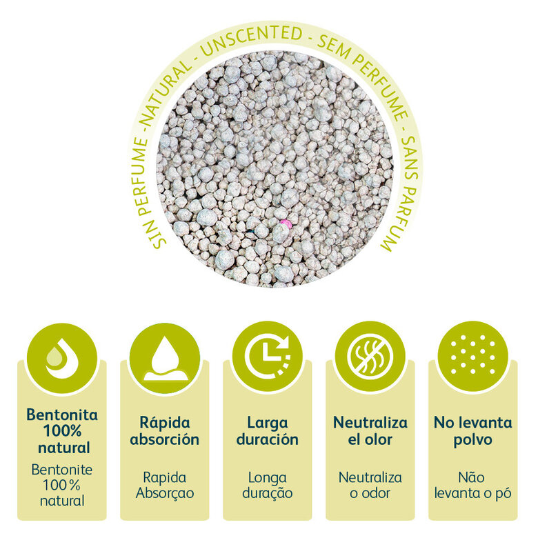 Nova Clean Ultra Natural Arena Aglomerante para gatos,  Imagen numero 2 Nova Clean Ultra Natural Arena Aglomerante para gatos, , large Imagen numero 2
