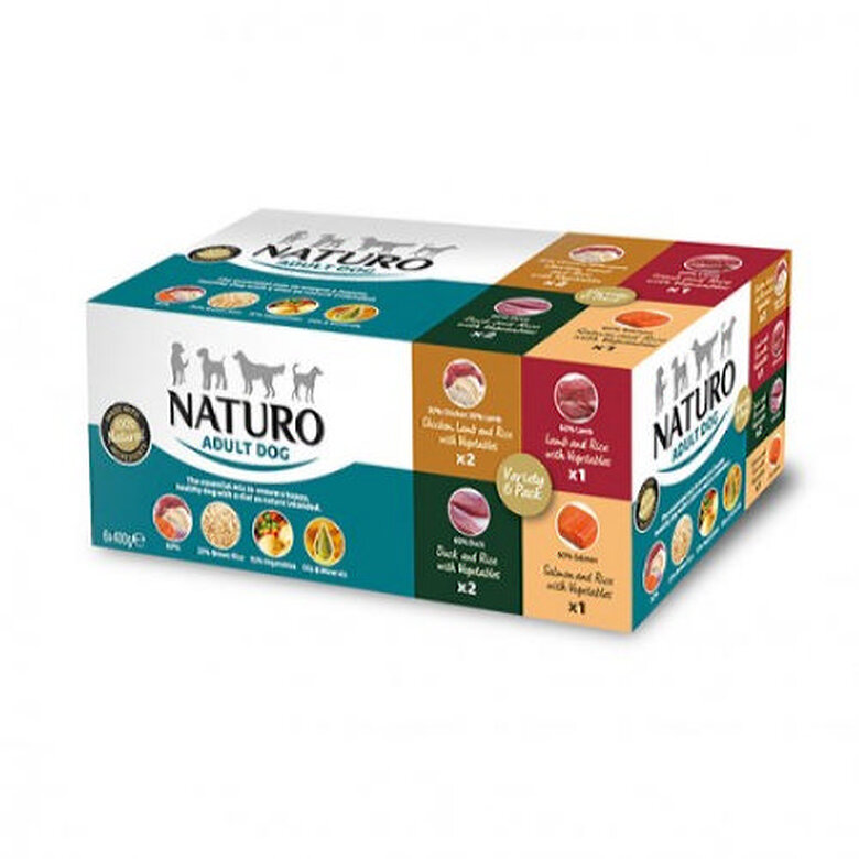 Nautro tarrinas Multipack para perros image number null