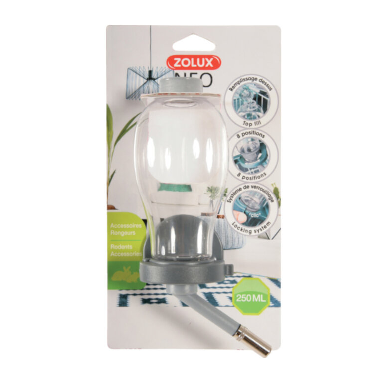 100 ml Zolux Neo Bebedero de Agua para Roedores,  Imagen numero 1 100 ml Zolux Neo Bebedero de Agua para Roedores, , large Imagen numero 1