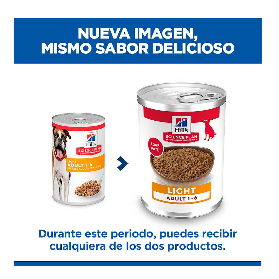 370 g Hill's Adult Light pollo lata, , large Imagen numero 2