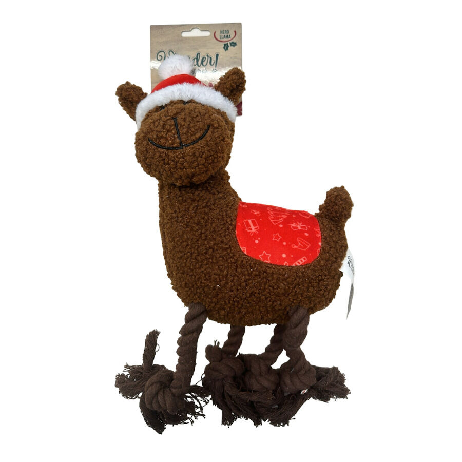 Wonder Christmas Hero Llama de peluche para perros, , large Imagen numero 1