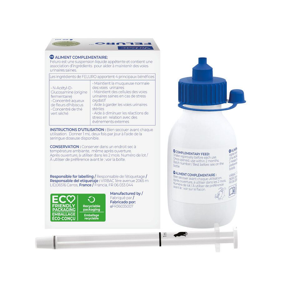 Virbac Feluro Suplemento para gatos, , large Imagen numero 3