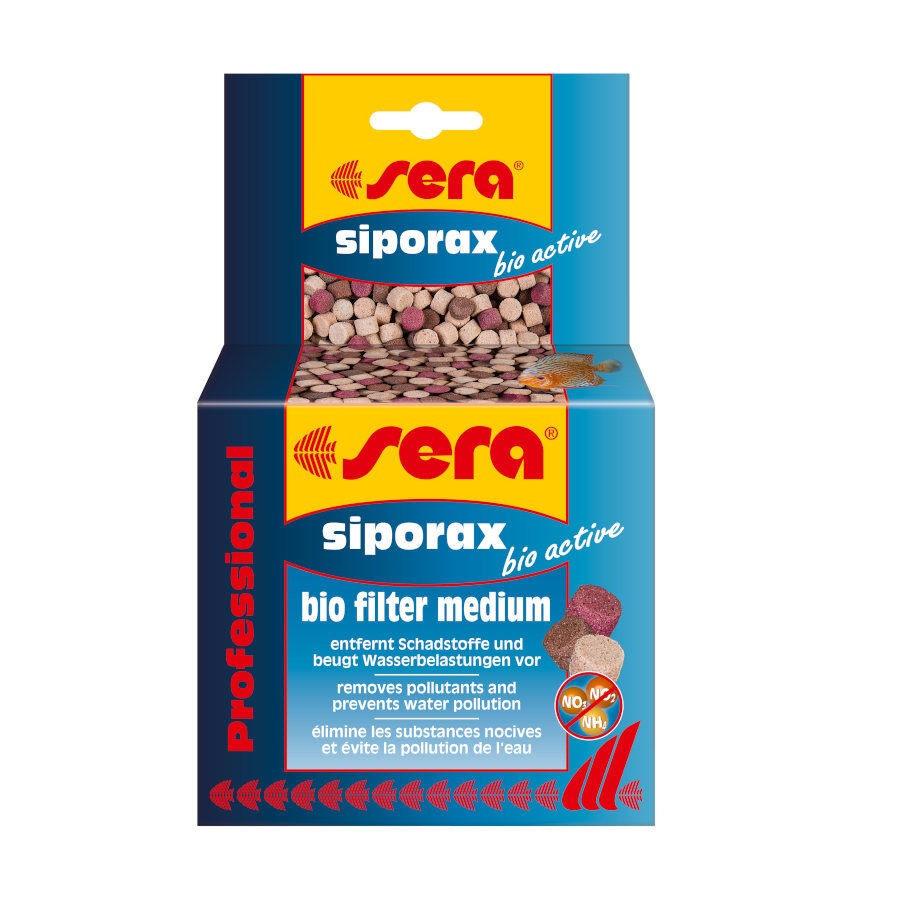 Sera Siporax Bio-Active Professional Medio de Filtrado Biológico para acuarios