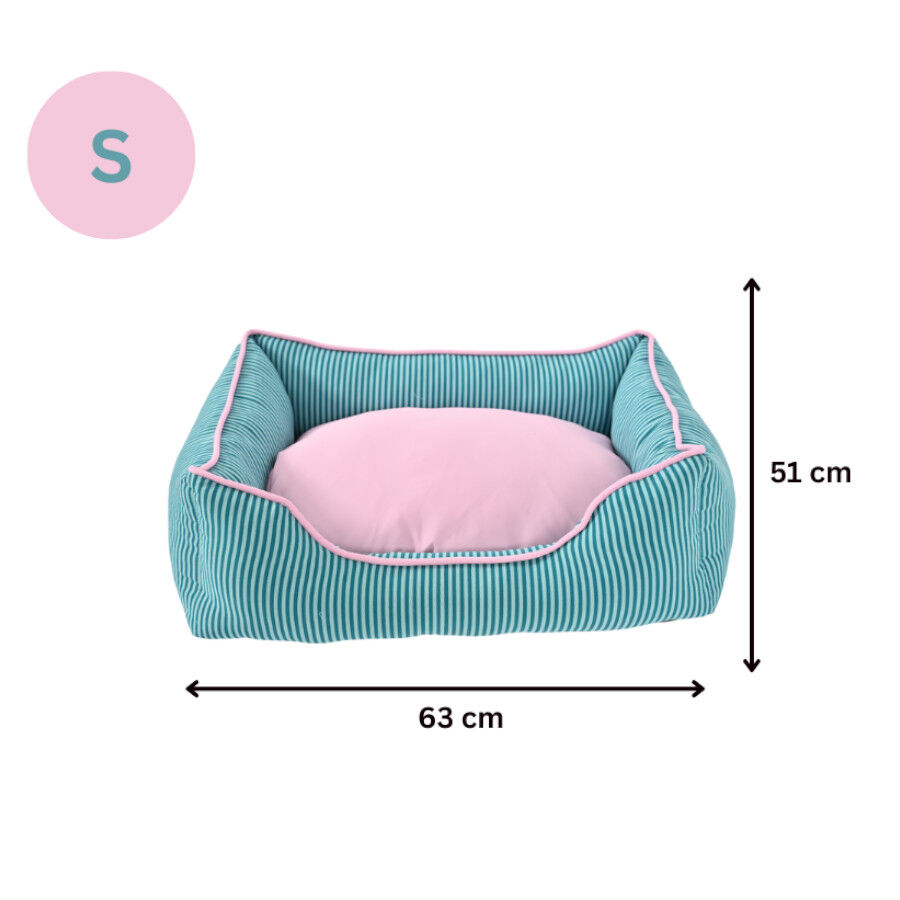 Leeby Cama Rayas Finas para perros, , large Imagen numero 6