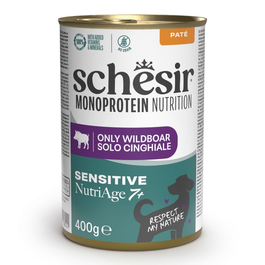 400 g Schesir Monoprotein Lata Jabal&iacute; para perros, , large Imagen numero 1