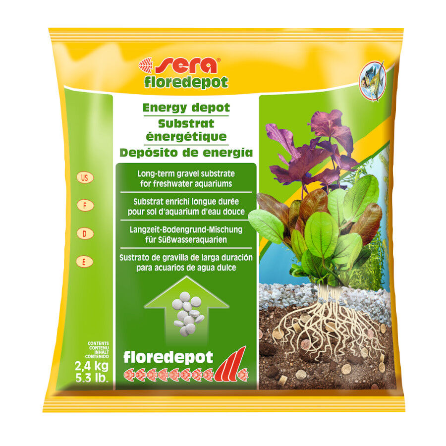 Sera Floredepot Sustrato para plantas de acuarios